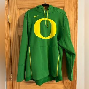 Nike Oregon Ducks Therma On Field Sideline Hoodie